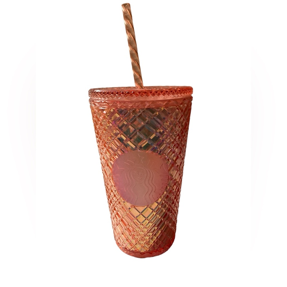 Starbucks 16oz Pink Tumbler Cold Cup